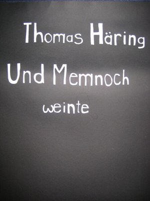 cover image of Und Memnoch weinte